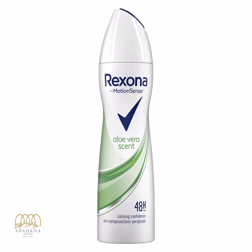 اسپری ضد تعریق زنانه رکسونا مدل Aloe vera حجم 200 میل