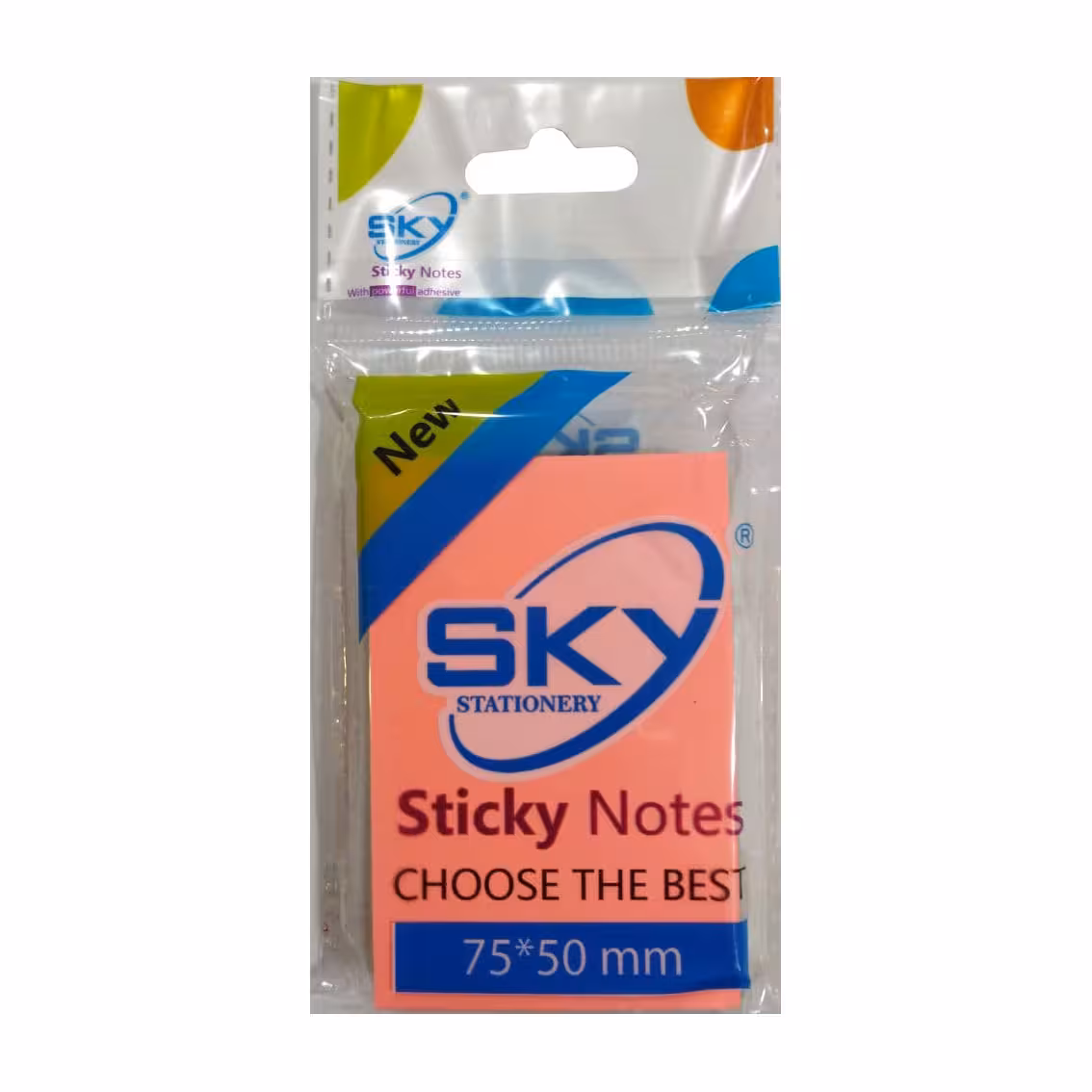 کاغذ یادداشت رنگی چسبی STICKY NOTE سایز 75*50 میلیمتر - فروشگاه اینترنتی شهر کالا