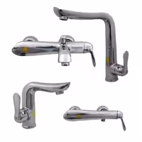 ست شیرالات شیبه مدل هامون کروم (ارسال رایگان)