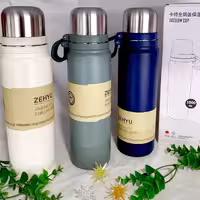 بطری استیل دوجداره یک لیتری 1042