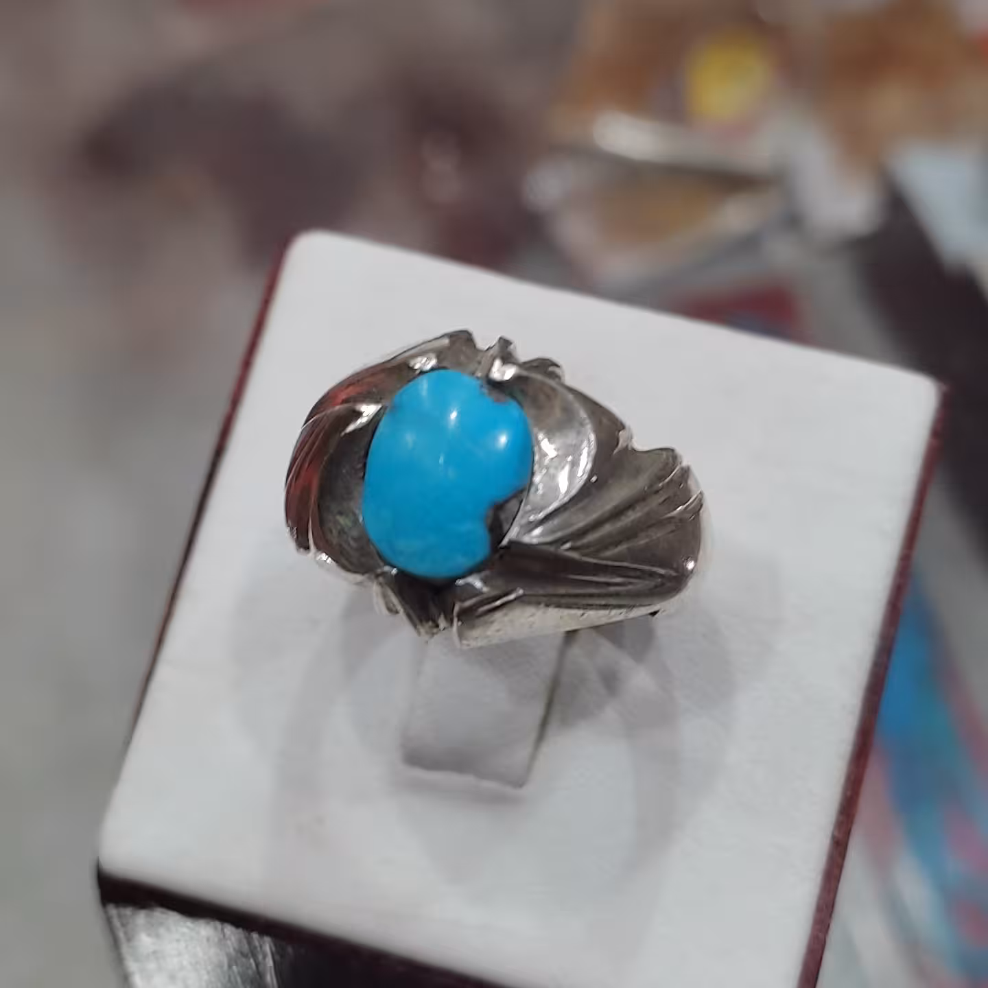 فیروزه نیشابور  رکاب دست ساز