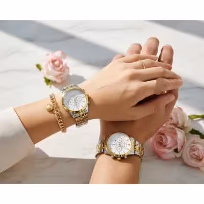 پک ست ساعت زنانه مردانه سیتیزن به همراه دستبند و حلقه ست 75953