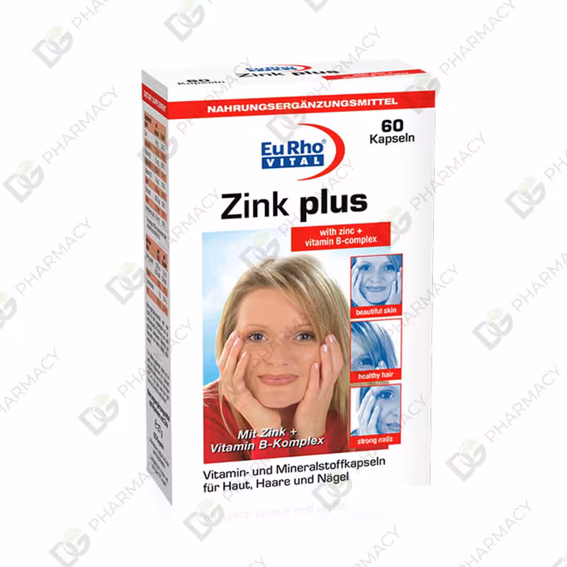 زینک پلاس 5 میلی گرم یوروویتال دیجی فارماسی