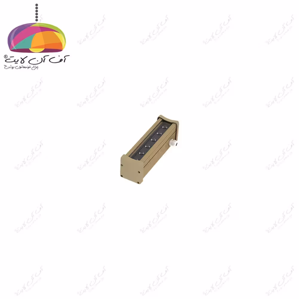 چراغ وال واشر 5 وات 20 سانتی متر مدل آذرخش 4 گلنور