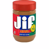 کره بادام زمینی کرمی جیف آمریکایی 450 گرم