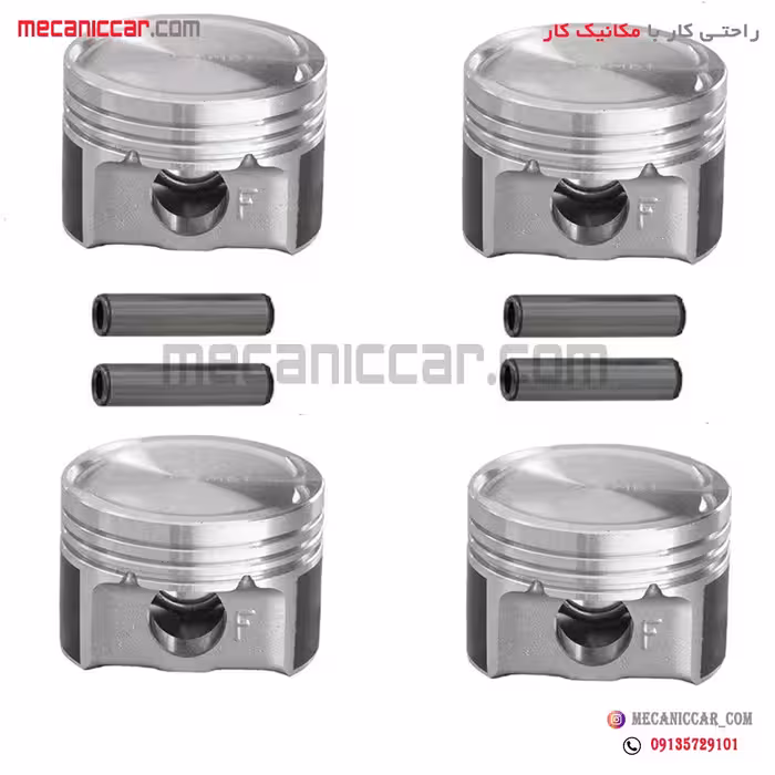 پیستون با گژن پین S50 پراید عظام