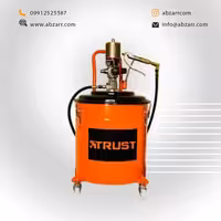 گریس پمپ بادی 30 کیلویی با سطل،صفحه،کلت و شلنگ تراست TRUST مدل BGRP30/T (( اقساط یک ساله ))