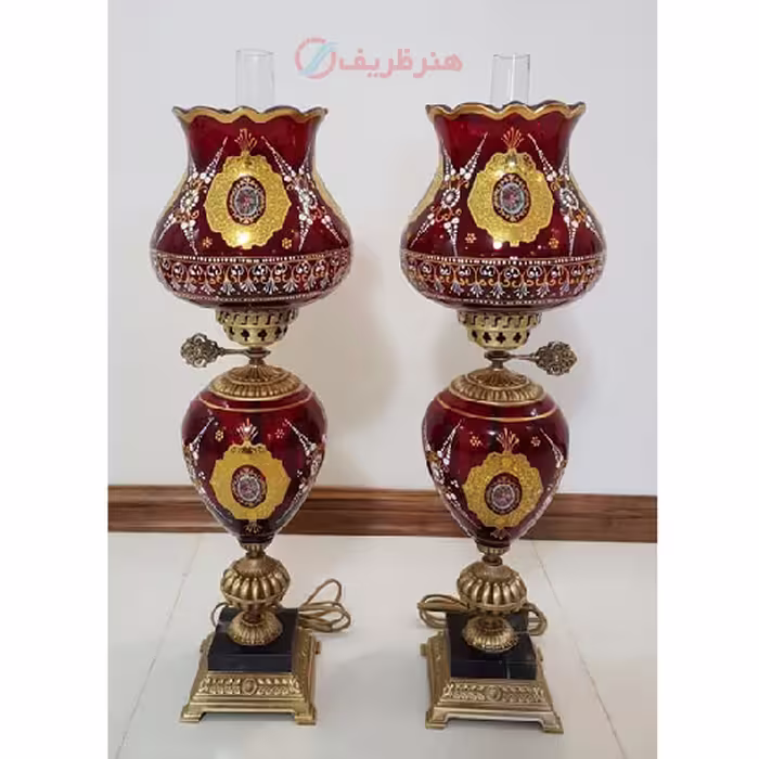 چراغ لامپا مدل گنبدی در پنج رنگ