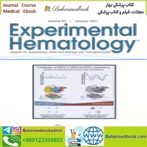 Experimental Hematology Volume 93 2021 TRUE PDF price 4€ - کتاب پزشکی بهار