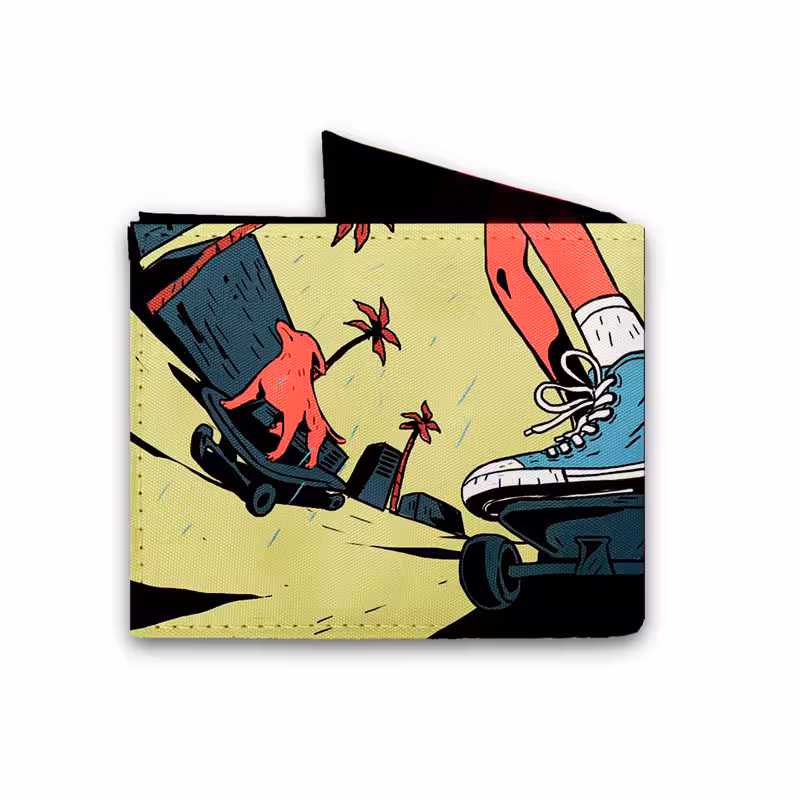 کیف پول طرح دار