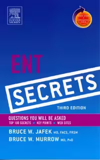 خرید و دانلود نسخه کامل کتاب ENT Secrets