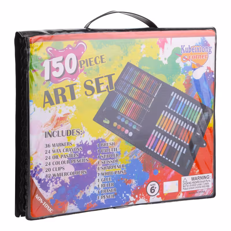بسته رنگ آمیزی مدل Art Set مجموعه 150 عددی | کالا مکس