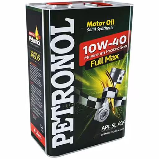 خرید روغن موتور پترونول 10w40 sl/cf مدل full max نیمه سینتتیک چهار لیتری | اتوموبی