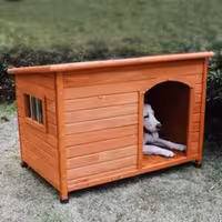 خانه سگ چوبی مدل L12