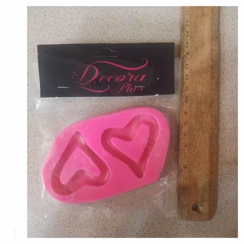 ملد سیلیکونی قلب 2 تایی