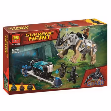 لگو بلک پنتر رویارویی با کرگردن