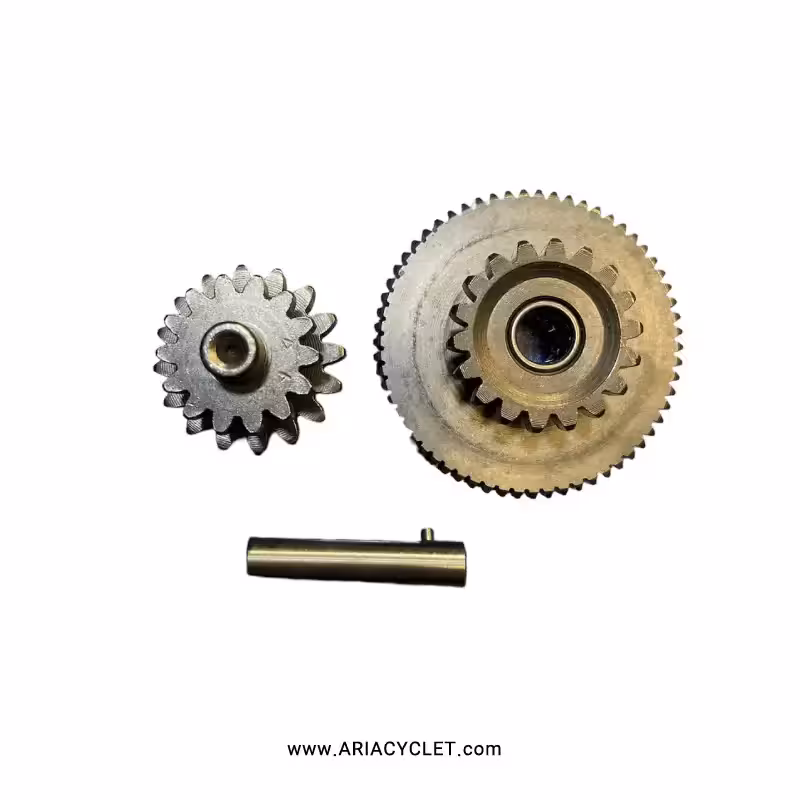 دنده دو قلو استارت موتور سیکلت هوندا 150