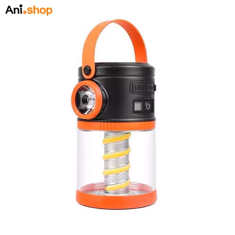 چراغ کمپی طرح فانوس سیار LW18