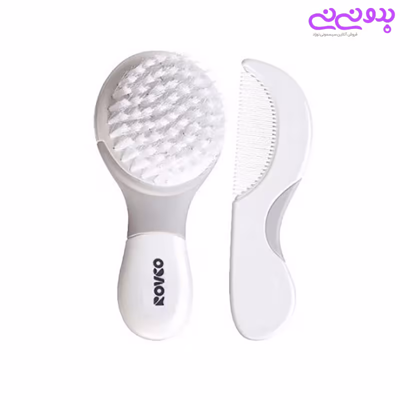 شانه و برس نوزاد رووکو مدل‬ ‫Rovco X4004‬ | سیسمونی بدو نی نی
