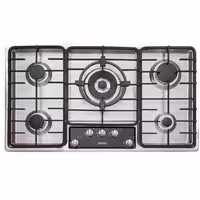 اجاق گاز رومیزی پنج شعله‌ مدل S5901 استیل البرز