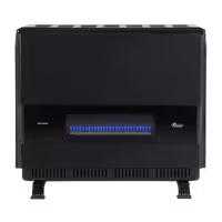 بخاری گازسوز مدل 190 آذرگون (صادراتی) ترموستاتیک