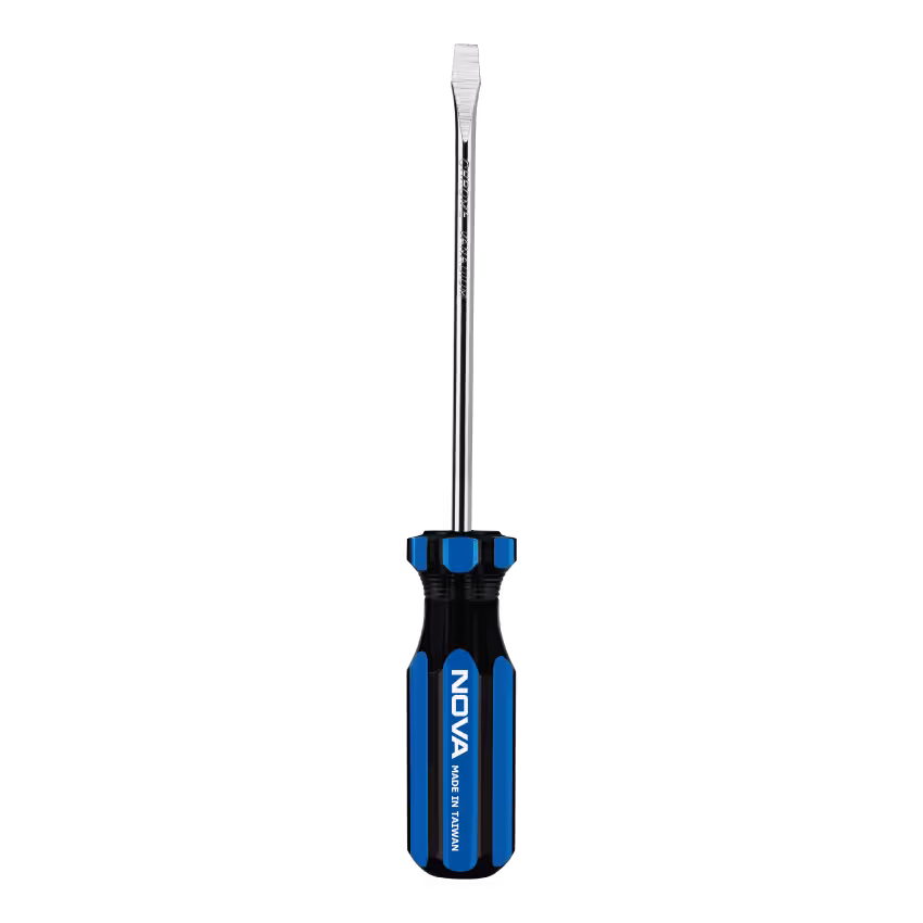 پیچ گوشتی دسته سلولزی چهارسو نووا سایز دو سو 6×100 مدل 1707