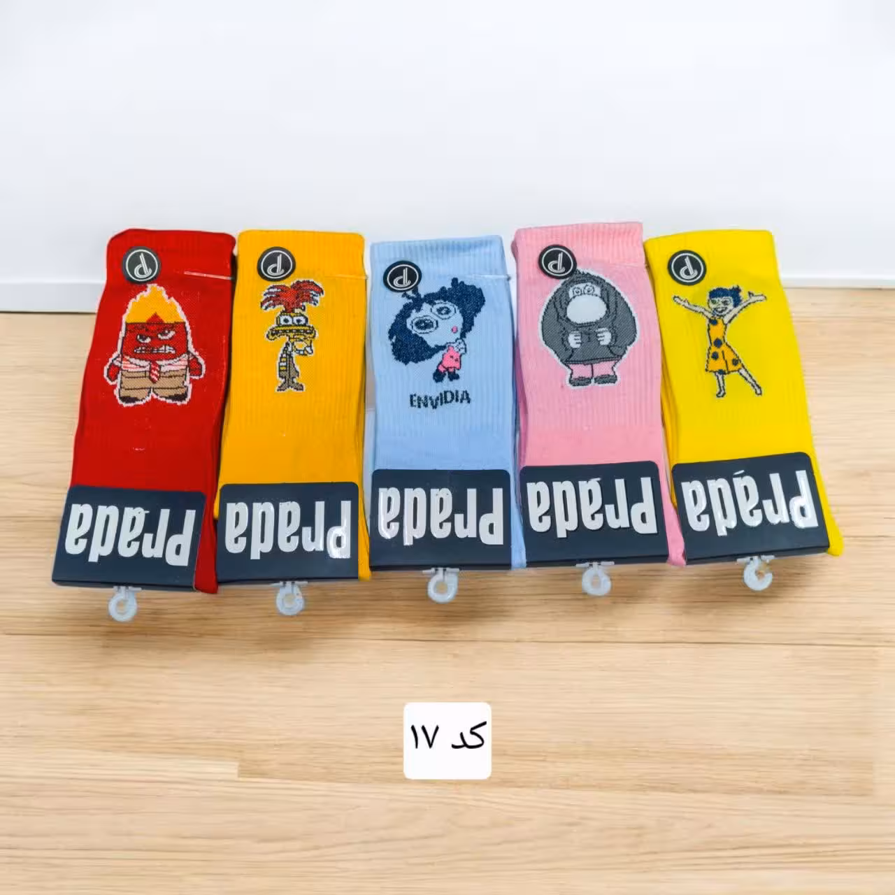 جوراب ساقدار کش انگلیسی فانتزی پنبه ترک کد 17