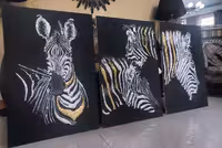 تابلوهای دکوراتیو برجسته گوره خر (کاردست)کد کالا 757