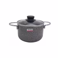 قابلمه درب پیرکس گرانیت تابان سایز 18 (کد TT218G)