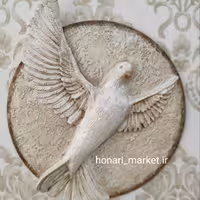 گچبری مدرن طرح کبوتر