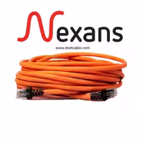 کابل شبکه پچ کورد CAT6 نگزنس به طول 2 متر