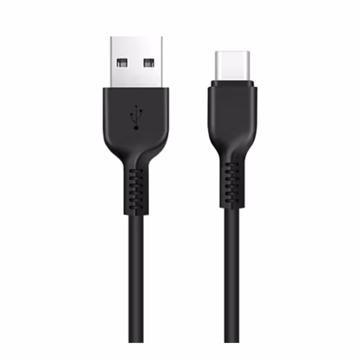 کابل تبدیل تایپ C به USB هوکو مدل X13 طول 1 متر مشکی کد M9933