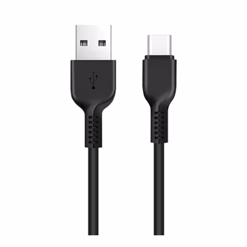 کابل تبدیل تایپ C به USB هوکو مدل X13 طول 1 متر مشکی کد M9933