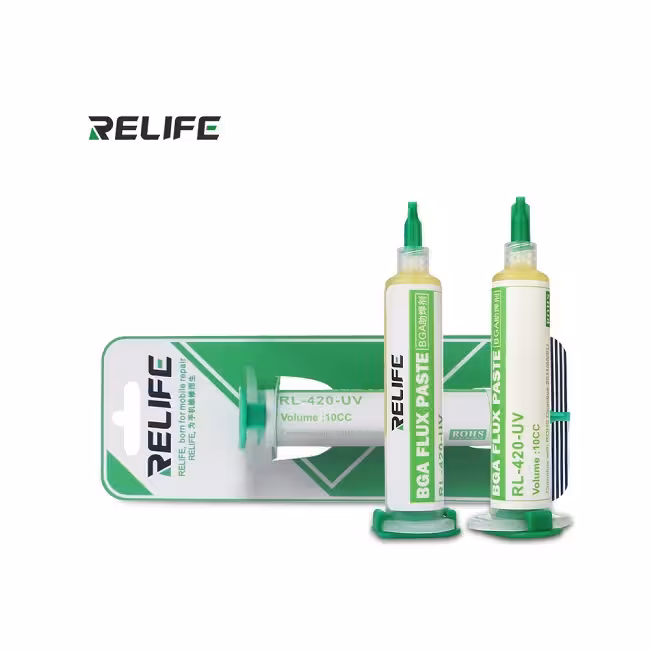 فلکس سرنگی RELIFE BGA RL-420-UV ده سی سی