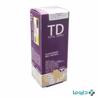 کرم ضد آفتاب رنگی ضد لک توتال درم شماره1 SPF50