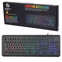کیبورد سیمدار،گیمینگ ،ضدآب XP-10100K