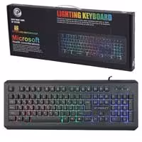 کیبورد سیمدار،گیمینگ ،ضدآب XP-10100K