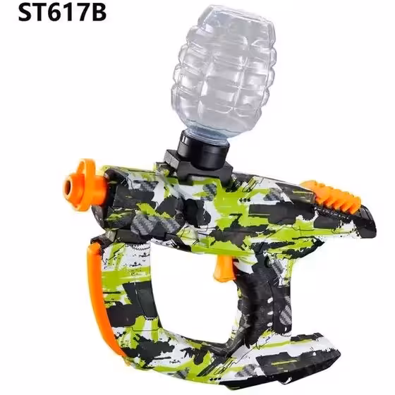 تفنگ یوزی تیرژله ای رگباری شارژی مخزن دار 617