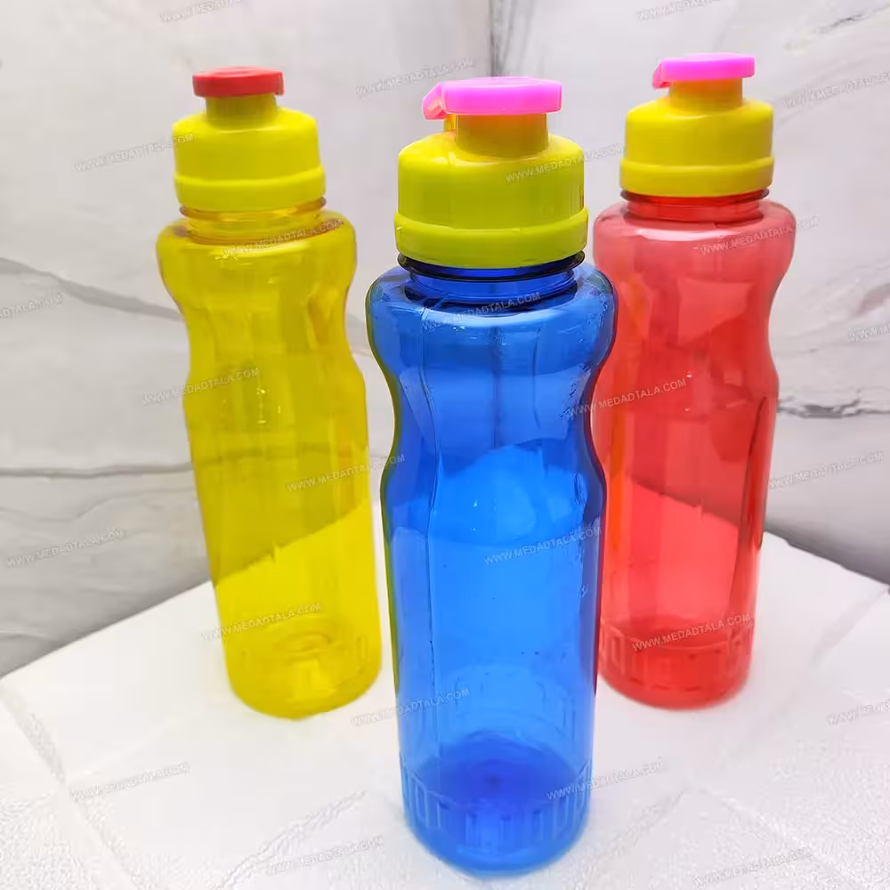 بطری آب رنگی