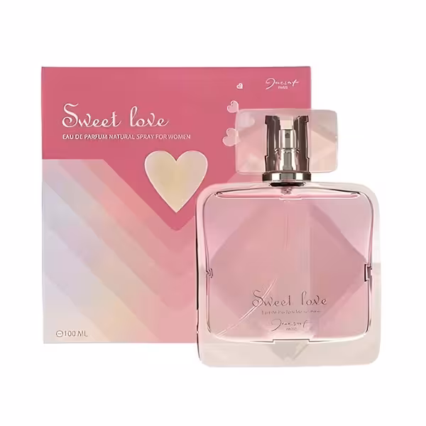 ادوپرفیوم زنانه ژک ساف مدل سوییت لاو 100 میلی لیتری | Jacsaf Sweet Love Eau De Parfum For Women 100 Ml