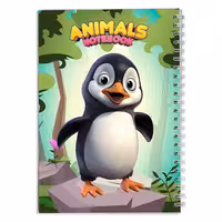 دفتر مشق پنگوئن