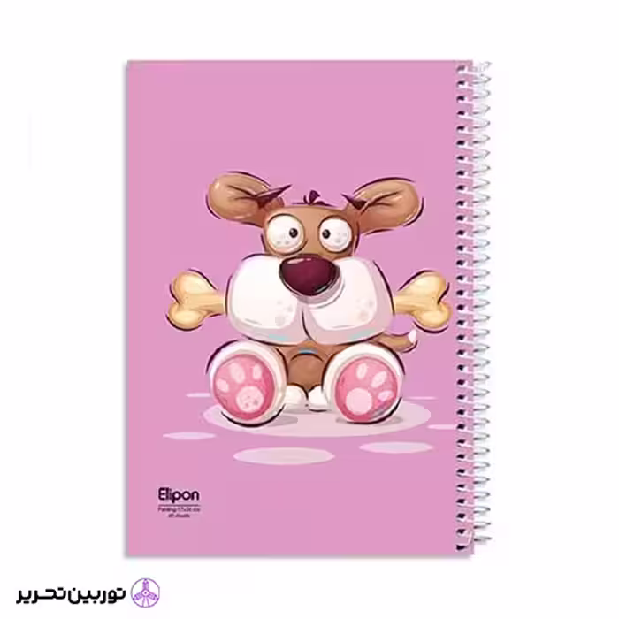 دفتر نقاشی 40 برگ وزیری فانتزی الیپون کد 02