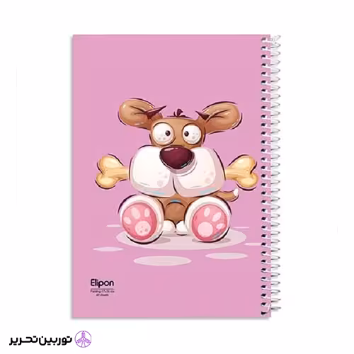 دفتر نقاشی 40 برگ وزیری فانتزی الیپون کد 02