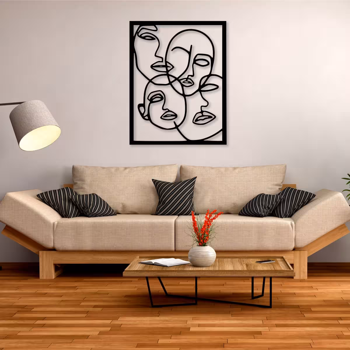 دیوارکوب سالی وان مدل F19
