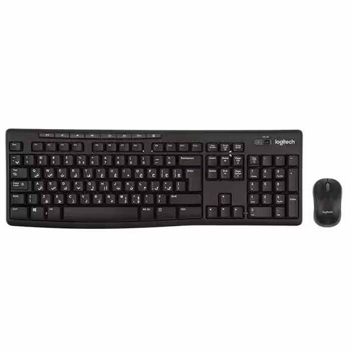 کیبورد و ماوس بی‌سیم لاجیتک Keyboard Logitech MK270