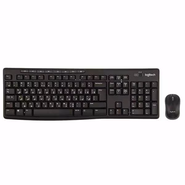 کیبورد و ماوس بیسیم لاجیتک Keyboard Logitech MK270