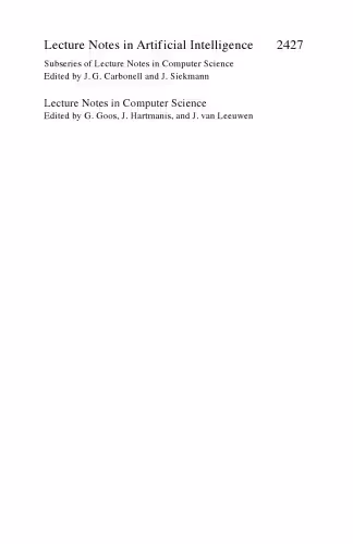 خرید و دانلود نسخه کامل کتاب Autonomous Dynamic Reconfiguration in Multi-Agent Systems: Improving the Quality and Efficiency of Collaborative Problem Solving