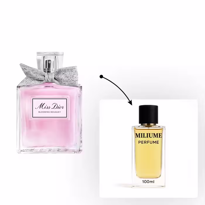 اسانس عطر Miss Dior Blooming Bouquet برند RenneTouch - کد 1533 - میس دیور بلومینگ بوکه 100ML - میلیوم پرفیوم