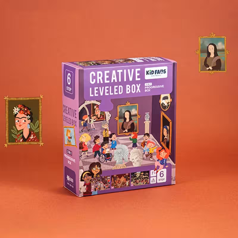 پازل کودک 360 تکه مدل موزه KID FANS MUSEUM کد KS2405