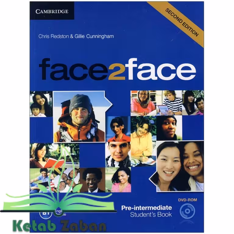 کتاب face 2 face pre intermediate 2nd فیس تو فیس پری اینترمدیت